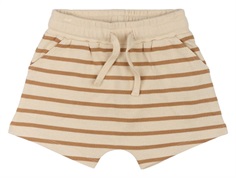 THE NEW Siblings Nat shorts indian tan striped  